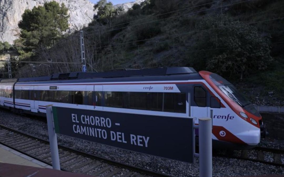 Caminito del Rey: nueva línea de tren desde Málaga al Caminito del Rey.