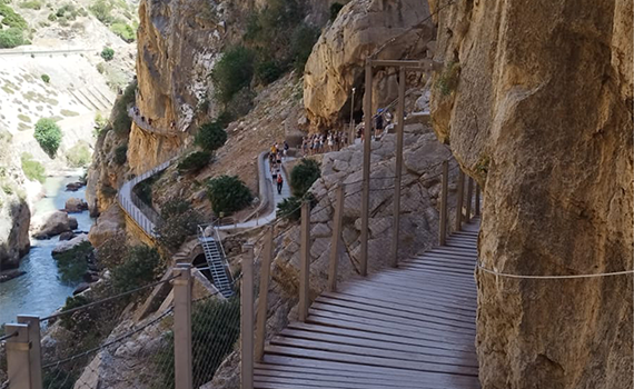 Puente caminito del Rey
